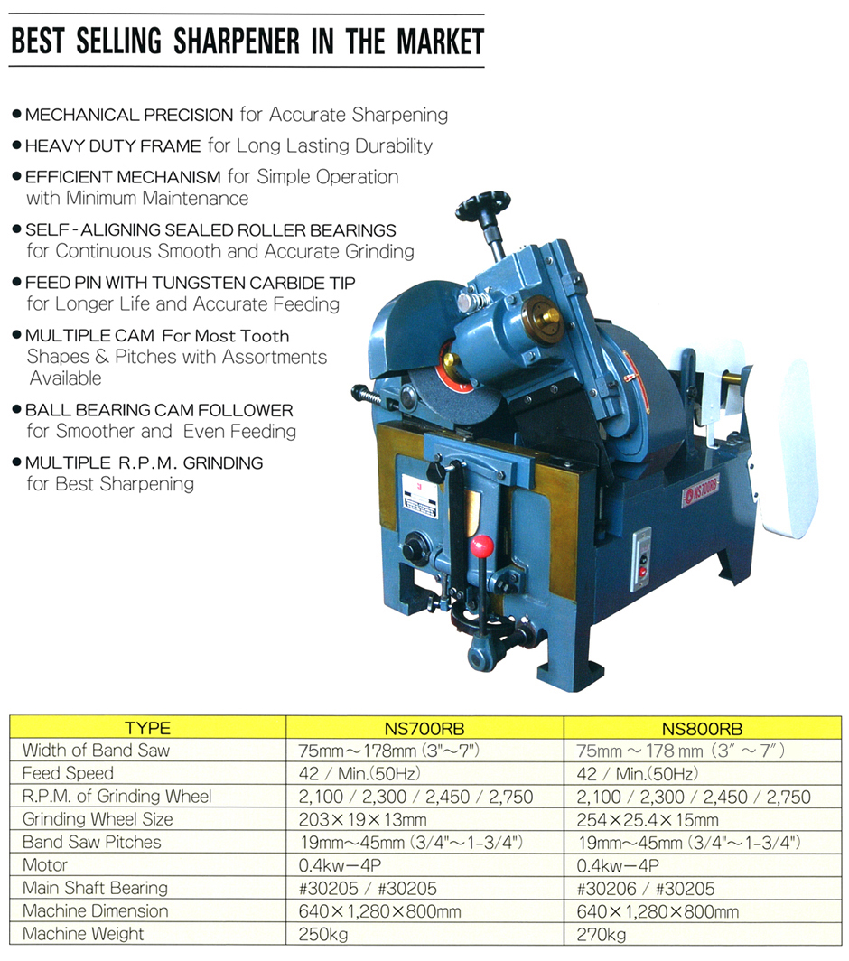 NS700RB 詳細